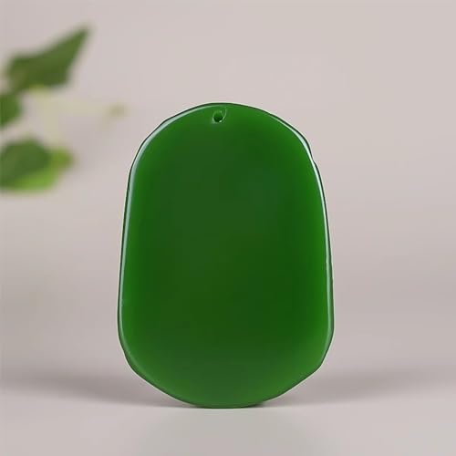 Jade pendentif pour femmes zodiaque et sérénité en jaspe Hetian