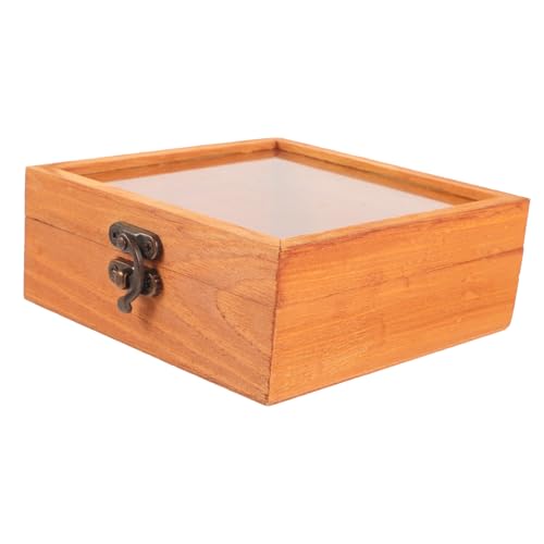 Gatuida Humidor da Viaggio Professionale Portasigari in Legno Blocco, Scatola Protettiva Portatile per Conservazione Sigari e Gioielli, Umidificatore Riutilizzabile Compatto per Uso