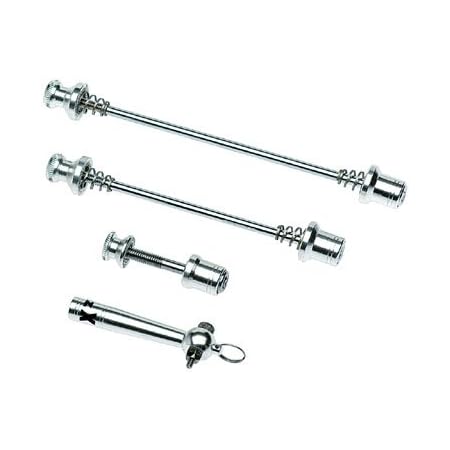 Amazon Silverock 自転車 チタン スキュワー ハブパーツ Mtb ロードバイク用 スロー クイックレリーズ クイックリリース クイックレバー シルバー 135mm 130mm 100mm Silver Silverock ハブパーツ ハブアクセサリー