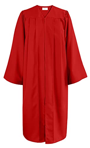Happy Secret Adult Matte Choir Robe for Church, Graduation and Ceremonies