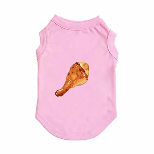 Tシャツ ドッグフェイス ピンク 犬 夏服 ドッグウェア 犬用 超小型犬 小型犬 中型犬 服 タンクトップ ノースリーブ 可愛い ペット服 お散歩用 犬服 薄手 犬の服 夏 4XL 抜け毛防止 暑さ対策 通気性 肌触り良好 柴犬 チワワ 小型犬服