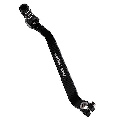 Image of JFG Racing Motorcycle Gear Shifter Lever Extended 10mm Folding Tip CNC for KLR 650 KLR650 1987-2018 Black