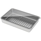 Freshmage Cheese Container for Refrigerator, Stainless Steel Airtight Deli Meat Storage Containers for Fridge Dishwasher Safe Kitchen Fridge Organizers and Storage with Elevated Base…