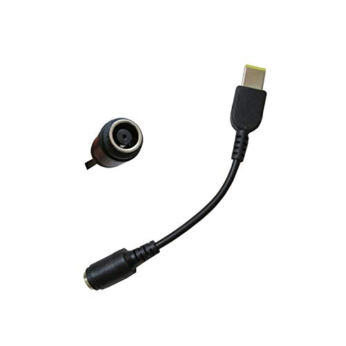 Adaptador de cable de alimentacin convertidor de conectores redondos a rectangulares para Lenovo ThinkPad X1 Carbon 0B47046 y otros modelos
