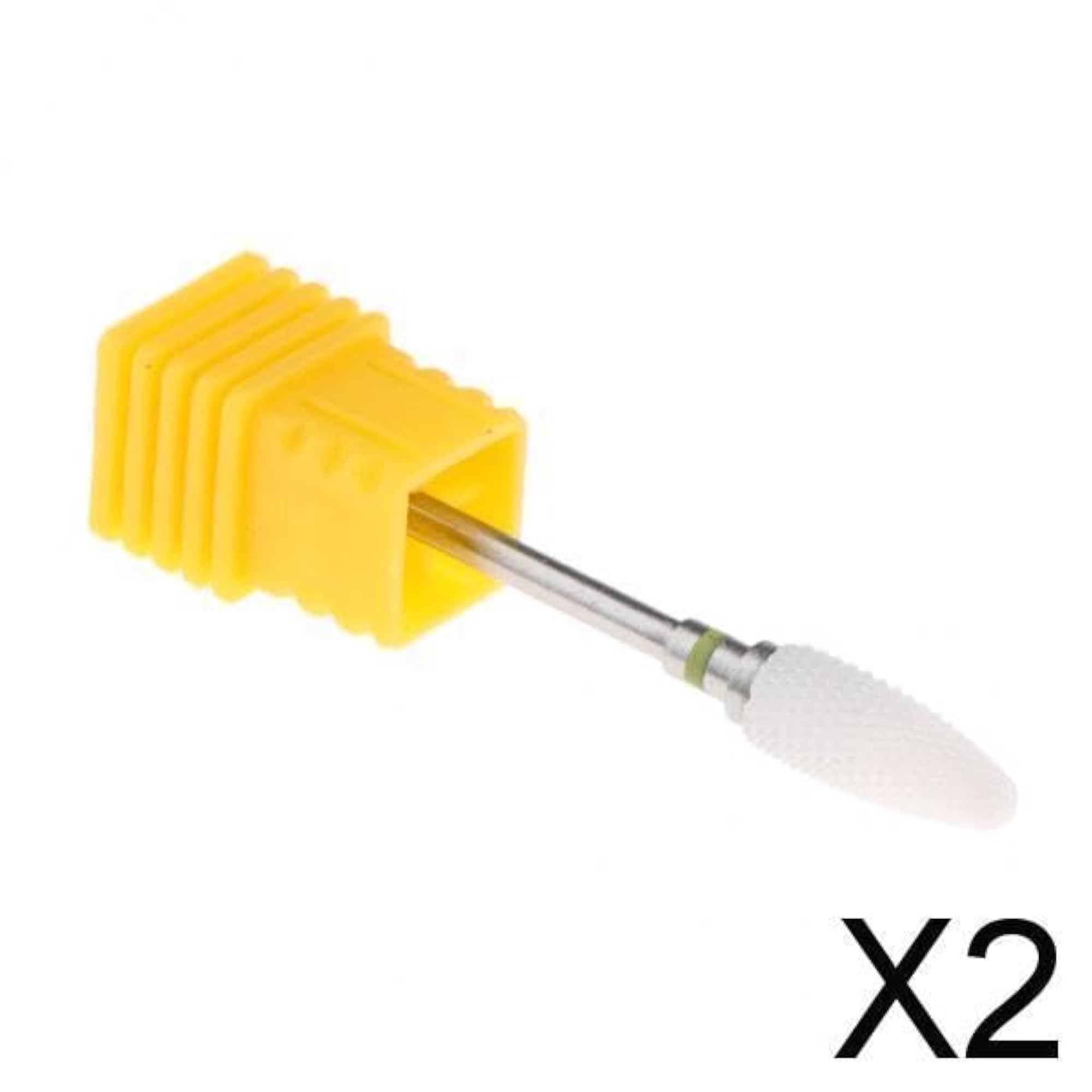 Electric Ceramic Nail Drill Bit Grinding Head for UV Gel Polish Remover