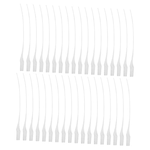 CIYODO 500Pcs Glue Dispensing Tubes Precision Applicator Tips for Crafts Nozzle Extender Tips for Glue Control Art Projects for Home and Model Use