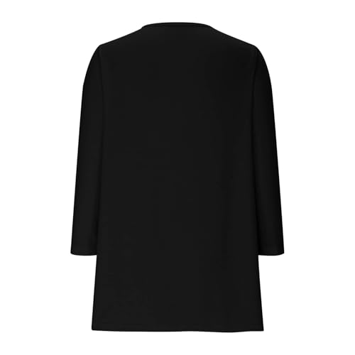 Girls Lightweight Cardigan Long Sleeve Casual Open Front Oversized Sweater Cute Soft Outerwear Coat with Pockets4