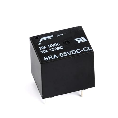 Relé SRA-05VDC-CL de 5V y 20A para reparar módulos de relé dañados y evitar fallos de encendido