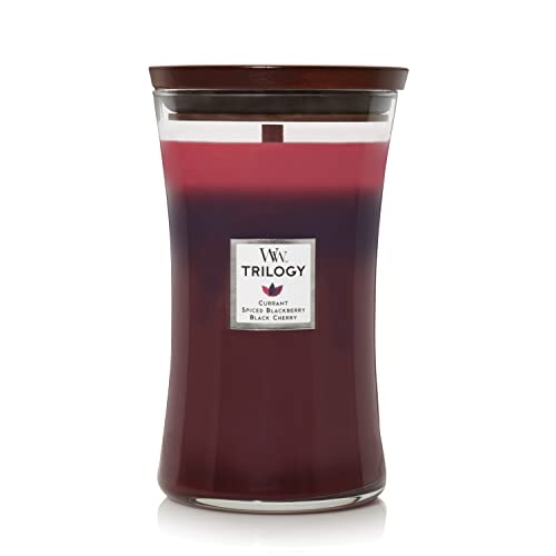 Woodwick Large Hourglass Candle, Sugared Berries, 21.5 Oz #TOP2