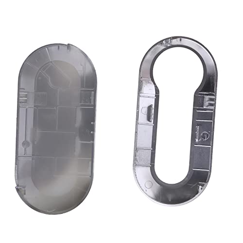 Plastic Key Cover Accessories Key Shell Cover 3 Buttons Compatible With Fiat Punto Stylus Panda 500 500L Lancia Delta Assorted Colours silver - Image 4
