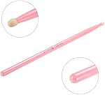 PATIKIL Maple Wood Drumstick Anti Slip Drum Stick 5A Pink 1 Pair for Drumming Musical Instrument Percussion