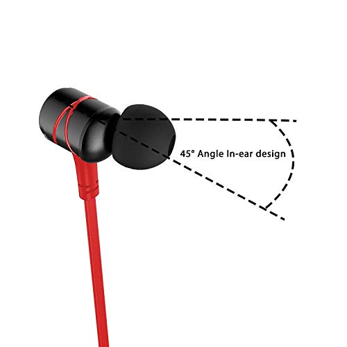 Image of Ant Audio W56 Wired in Ear Earphone with Mic (Red)