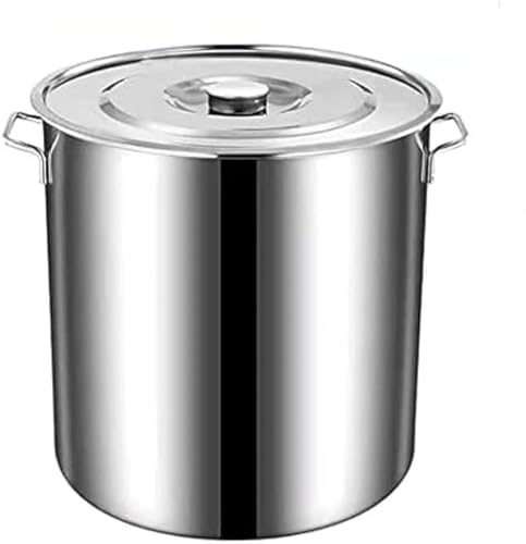 GEBYUI 厚底 3 層構造|ガス/IH/オーブン対応 ステンレス両手鍋 × 湯鍋セット|耐熱 450℃ 防ブツつきエッジレスデザイン 日本製 5 年保証