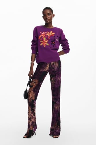 Image of Desigual Women's Sweatshirt with Arty Print