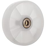 PrimeMatik - Paletten Fixierer Rad für Hubwagen Nylon Rolle 200x50 mm 850 Kg