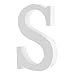Produktbild joyliveCY 1Pc Craft Wood Wooden Letter Home Decoration kompatibel mit Birthday Party Wedding Letter=S by joyliveCY