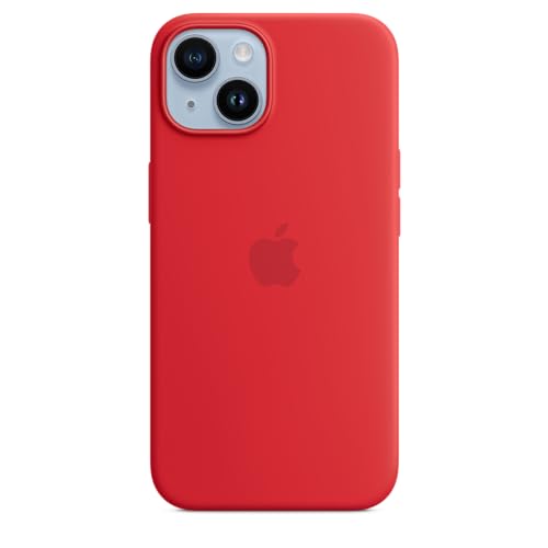 Apple iPhone 14 Silicone Case with MagSafe - (PRODUCT) RED ​​​​​​​