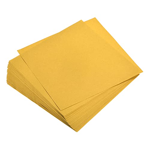 Papier origami double face doré 15x15 cm pour loisirs créatifs