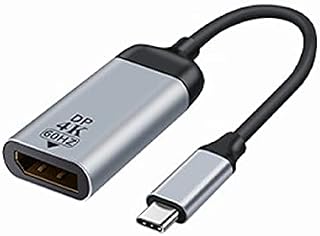 NFHK USB-C Type C to Displayport Monitor DP Cable Adapter 4K 2K 60hz for Tablet & Phone & Laptop