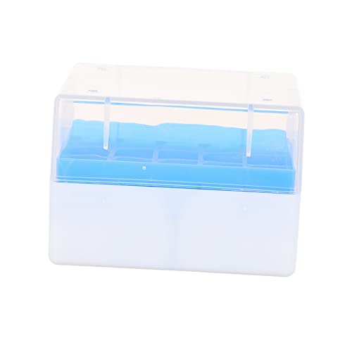 CIYODO 2pcs Box Cryobox Test Tube Sample Bottles Rack Tube Rack Vial Rack Laboratory Supplies Cryovial Storage Boxs Plastic
