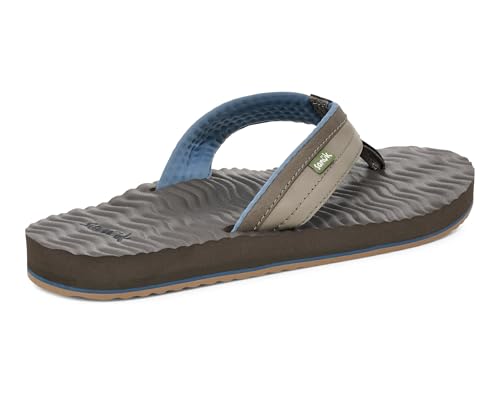 Image of Sanuk Mens Ziggy Plush | Flip Flops for Men | Mens Sandals | Beach Sandals | Supportive & Lightweight | Comfort Footbed