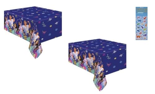Unique Disney Encanto Birthday Party Supplies Bundle Includes 2 Plastic Table Covers