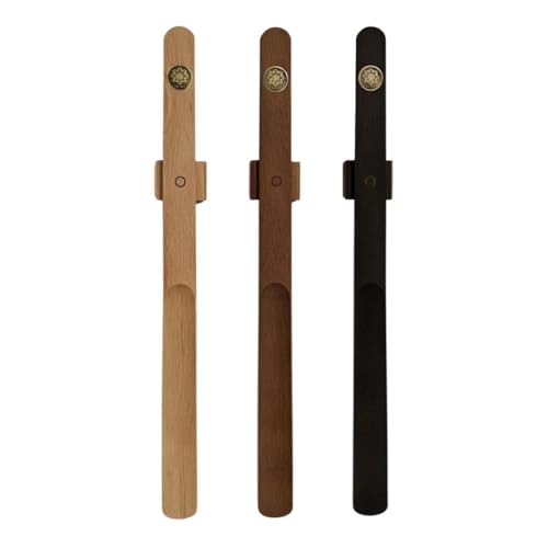 ALTO Wooden Shoehorn Long Handle 21.6 Premium Beechwood Shoe Horn for Men Women Seniors | Wall Mounted | Durable Gift Idea | 3 Colors