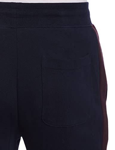 Image of Marks & Spencer Mens Solid Mid Rise Regular Fit Jogger