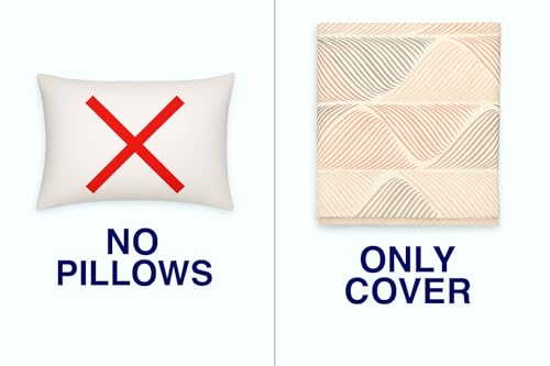 Image of HOUSE FOX Zipper Cotton Pillow Covers /Cases /Protectors (NOT Pillow) Set of 2 Pair Or 4 Pcs,Size -18x28inch with Zip /Chain (Grey Beige, Standard)
