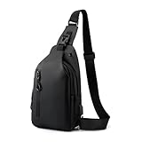 Questa borsa da uomo ha una grande capacità per soddisfare le tue esigenze di conservazione e organizzazione di articoli quotidiani.Può archiviare mini iPad, portafogli, ombrelli pieghevoli, telefoni cellulari, occhiali, ecc.