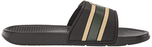 Image of FOCO Men's NBA Team Logo Sport Legacy Stripe Slide Sandals | Casual Sandals