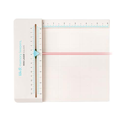 We R Memory Keepers 660624 0633356606246 Tools Ruler & Guide-Mini Laser Square