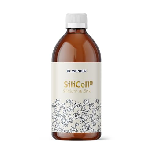 Dr. Wunder® SiliCell 500ml: silicio organico altamente concentrato (acido silicico) da equiseto || per ossa, articolazioni e tendini forti - per una bella pelle, capelli e unghie