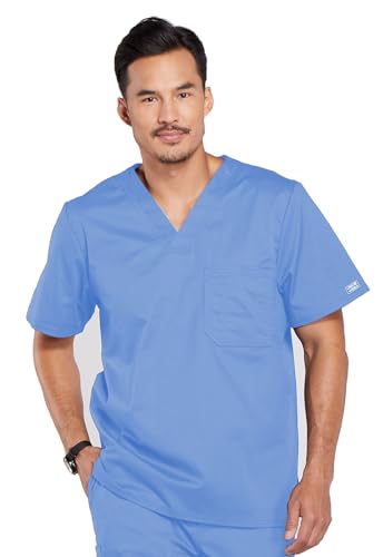 Cherokee Men's Premium Core Stretch V-Neck Scrub Top - 4743