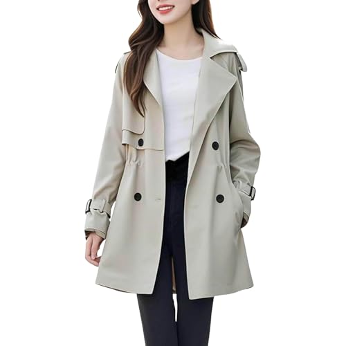 マウンテンパーカー レディース ウィンドブレーカー ブルゾン トレンチ コート アウター ロング ロングジャケット 無地 裏地あり 軽量 通気 防風 春 秋 スプリング カジュアル 通勤 ゆったり ウインドブレーカー マウンテン ジャケット