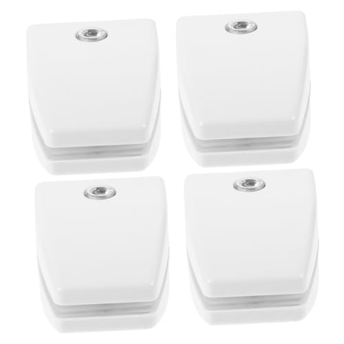 DIKACA Abrazadera De Plástico para Divisor De Escritorio Clips para Mampara 4 Unidades Estable En La Oficina