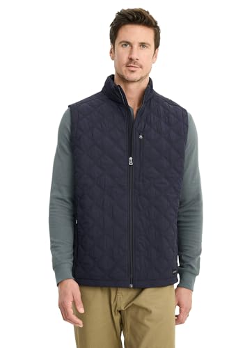 Jockey Men's Casualwear Outdoors Heritage Quilted Vest, True Navy, XL