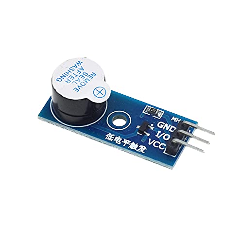 5pcs DC 3.3-5V Passive Active Low Level Trigger Buzzer Alarm Sound Module (Active)