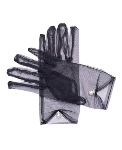 Guantes de boda de satén contra manos frías en fotos de novia con estilo