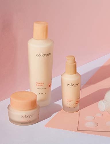 It's Skin Collagen Nutrition Emulsion - Marine Collagen Volume & Firming Facial Lotion, Intense Revitalizing & Elasticity For Rough And Aging Skin, 5.07 Fl.oz. #TOP5