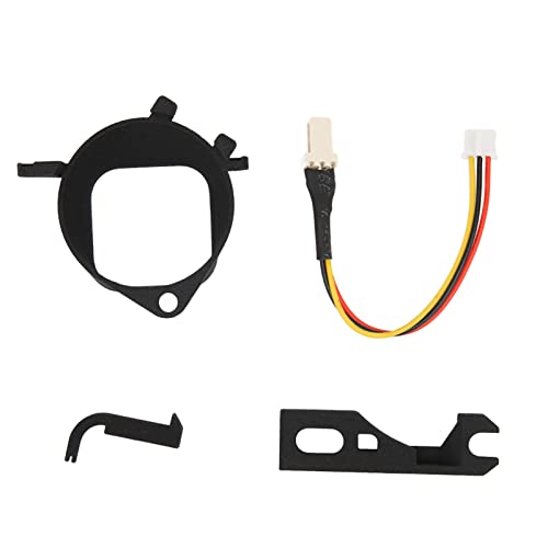 Console Fan 3D Print Mount Kit, Replacement Mini Brushless Cooling Fan Bracket for SEGAdreamcast DC, Game Console Fan Mount, 3D Printer Parts Accessories