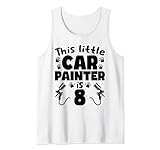 Automotive Painter Kids 8th Birthday