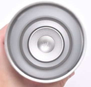 DRIFT TUMBLER - 40 oz Premium Stainless Steel Tumbler with free Reusable Metal Cubes–Double-Wall Insulated with Stainless steel Straw–Leakproof Plug, spill stopper, extra Straw Cover (White) - Image 7