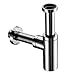 Produktbild SCHELL 014290699 Geruchsverschluss / Siphon EDITION 11/4, verchromt , Gehäuse und Rohre Messing poliert , Messingrosette mit Gleitring, Reinigungsöffnung mit O-Ring-Dichtung, Tauchrohr Kunststoff
