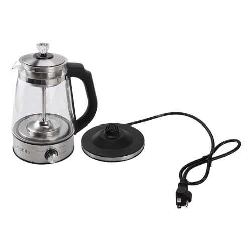 Hervidor eléctrico de vidrio Yosoo 1.2L con infusor removible miniatura 6