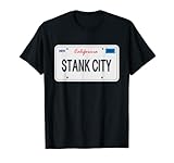 Ciudad de Stanktuary Matrícula Stanktuary City de California Camiseta