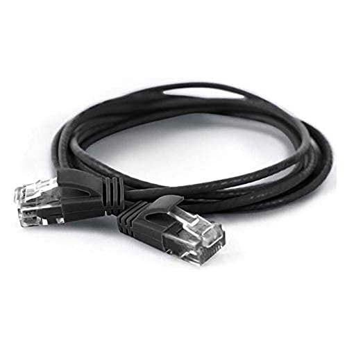wantecWire 7318 Extra Fine Câble Patch avec Top Qualité Noir