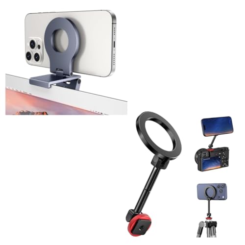 Support caméra de continuité Itramax et support téléphone griffe froide magnétique pour bureau