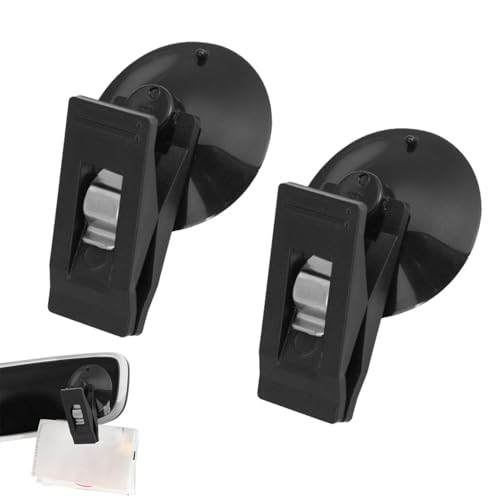 Pinces à Ventouse - 2 Crochets de rétention pour Cartes d'entrée Amovibles - Pince à Serviette en Papier de Billet réutilisable, Crochet de rétention de Carte de Billet, Pince de suc