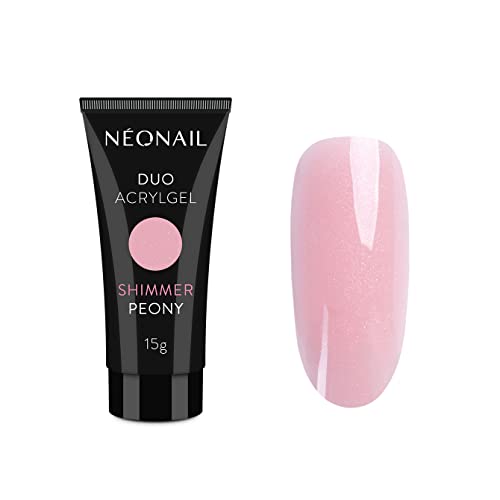 NÉONAIL UV Nagelverlängerungsgel Duo AcrylGel 15g - Shimmer Peony
